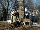 In CANTO ALTO salendo da Cler di Sedrina e dai Prati Parini il 12 dicembre 2010 - FOTOGALLERY